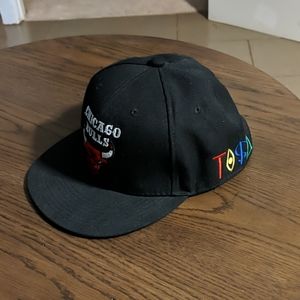 All Black TISA Chicago Bulls snapback